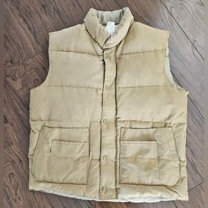 Vintage Woods Down Puffer Vest Mens Medium Outdoor Clothing Hiking 80s